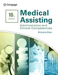 Cover image for Medical Assisting: Administrative & Clinical Competencies