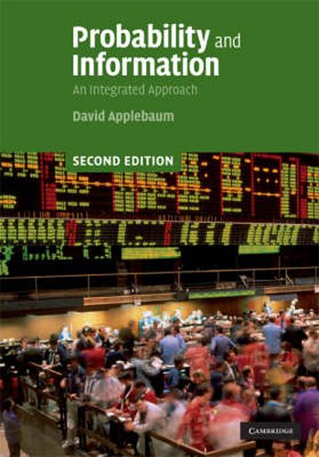 Cover image for Probability and Information: An Integrated Approach