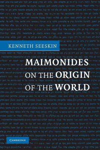 Cover image for Maimonides on the Origin of the World