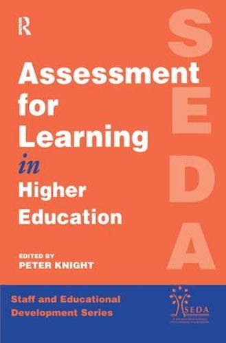 Cover image for Assessment for Learning in Higher Education