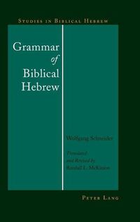 Cover image for Grammar of Biblical Hebrew