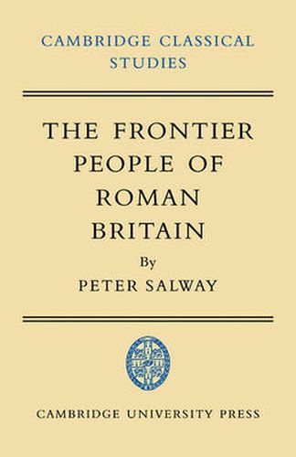 Cover image for The Frontier People of Roman Britain