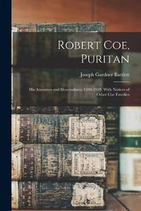 Cover image for Robert Coe, Puritan