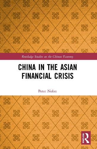 Cover image for China in the Asian Financial Crisis