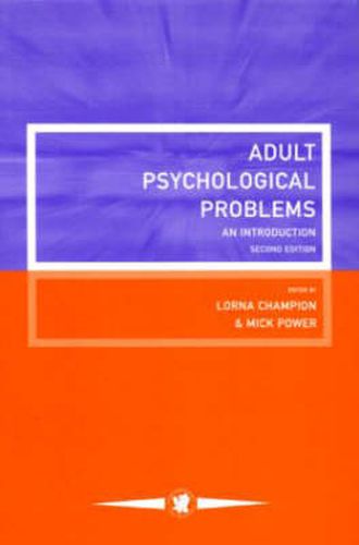 Cover image for Adult Psychological Problems: An Introduction