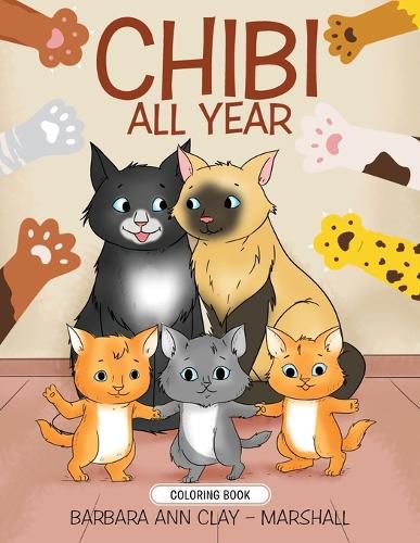 Cover image for Chibi All Year (Coloring Book)