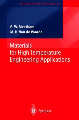 Cover image for Materials for High Temperature Engineering Applications
