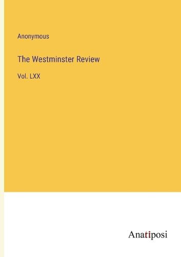 Cover image for The Westminster Review