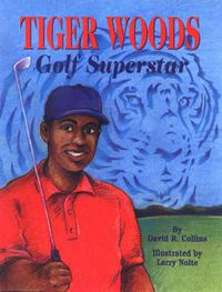 Cover image for Tiger Woods, Golf Superstar