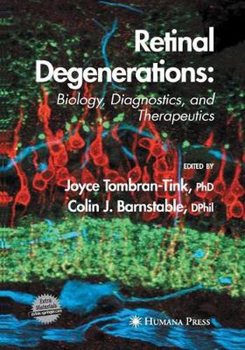 Cover image for Retinal Degenerations: Biology, Diagnostics, and Therapeutics