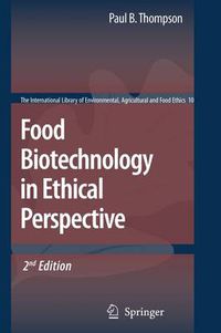 Cover image for Food Biotechnology in Ethical Perspective