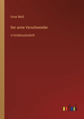 Cover image for Der arme Verschwender