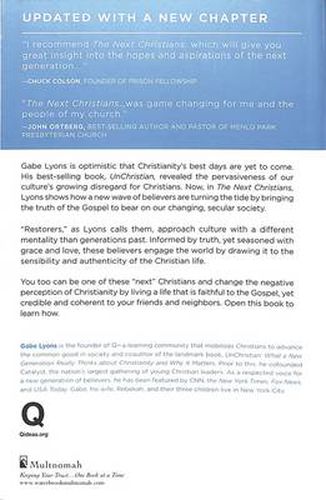 Cover image for The Next Christians: How a New Generation is Restoring the Faith