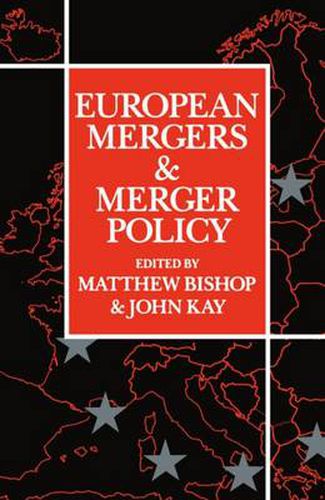 Cover image for European Mergers and Merger Policy