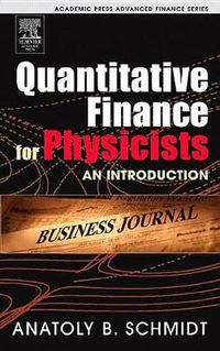 Cover image for Quantitative Finance for Physicists: An Introduction