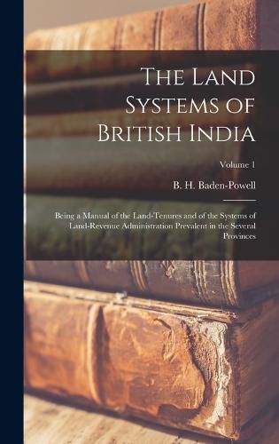 Cover image for The Land Systems of British India
