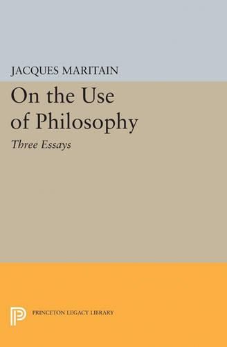 Cover image for On the Use of Philosophy: Three Essays