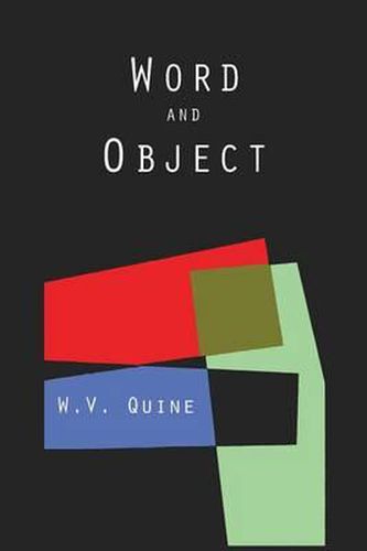 Cover image for Word and Object (Studies in Communication)