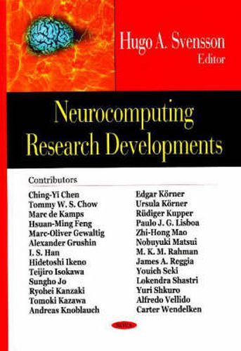 Cover image for Neurocomputing Research Developments
