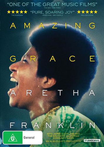 Cover image for Amazing Grace: Aretha Franklin (DVD)
