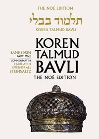 Cover image for Koren Talmud Bavli: Sanhedrin Part 1, English