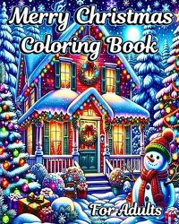 Cover image for Merry Christmas Coloring Book for Adults