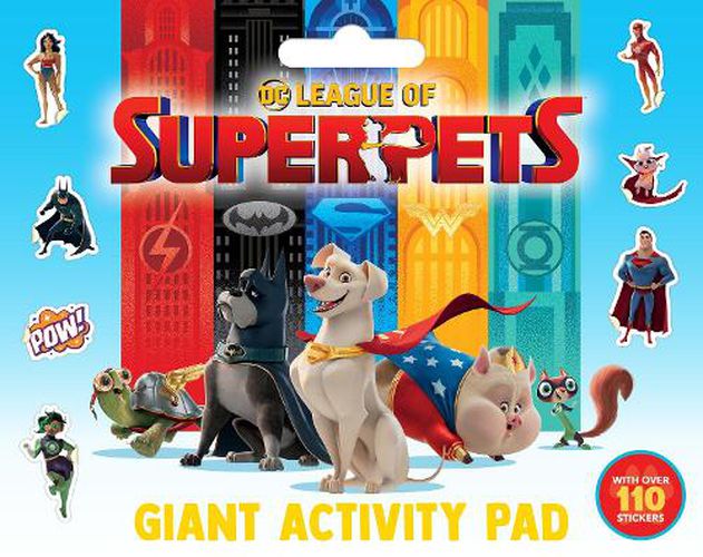 Cover image for League of Super-Pets: Giant Activity Pad (Dc Comics)