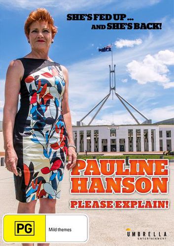 Pauline Hanson Please Explain Dvd