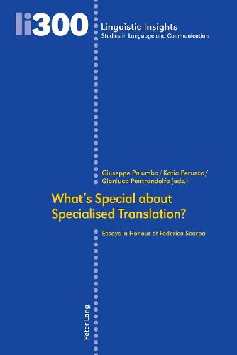 Cover image for What's Special about Specialised Translation?