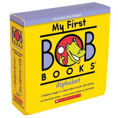 Cover image for My First Bob Books - Alphabet Box Set Phonics, Letter Sounds, Ages 3 and Up, Pre-K (Reading Readiness)