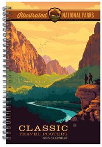 Cover image for 2025 Illustrated National Parks -- Anderson Design Group Classic Engagement