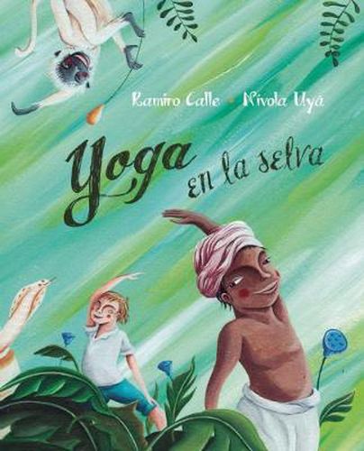 Cover image for Yoga en la selva (Yoga in the Jungle)