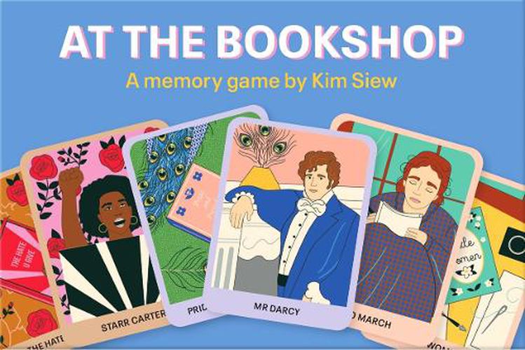 At The Bookshop A Book Lover's Memory Game