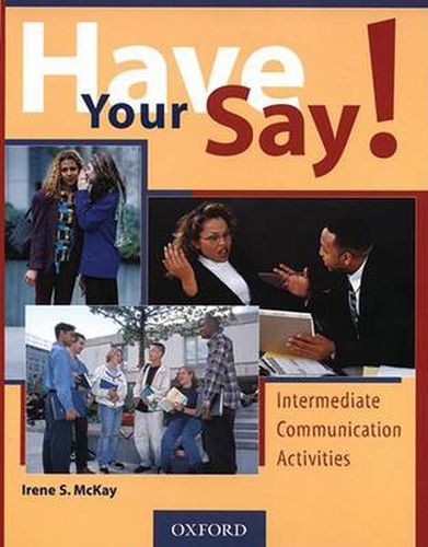 Cover image for Have Your Say Student Book