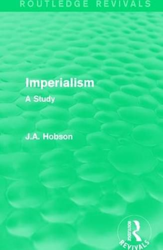 Cover image for Imperialism: A Study