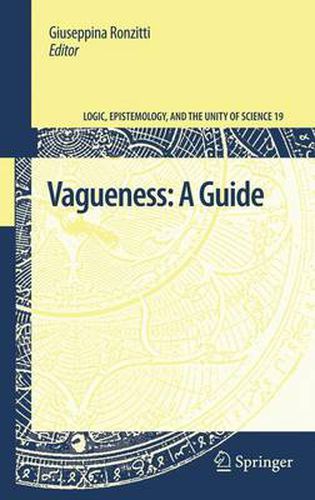 Cover image for Vagueness: A Guide