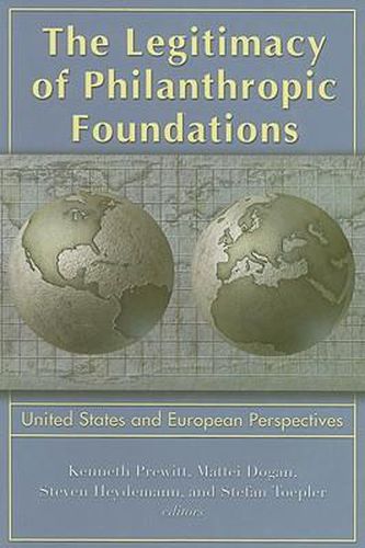 Cover image for Legitimacy of Philanthropic Foundations: United States and European Perspectives