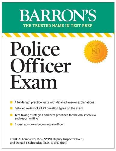 Cover image for Police Officer Exam, Eleventh Edition