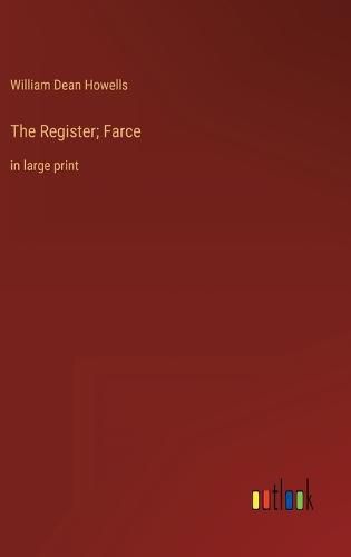 Cover image for The Register; Farce