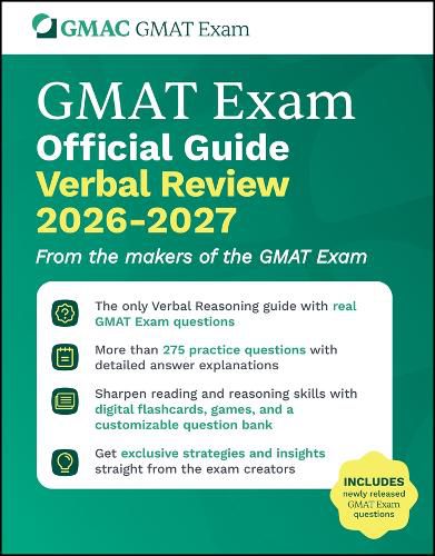 Cover image for GMAT Official Guide Verbal Review 2026 - 2027