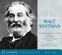 Cover image for Essential Walt Whitman