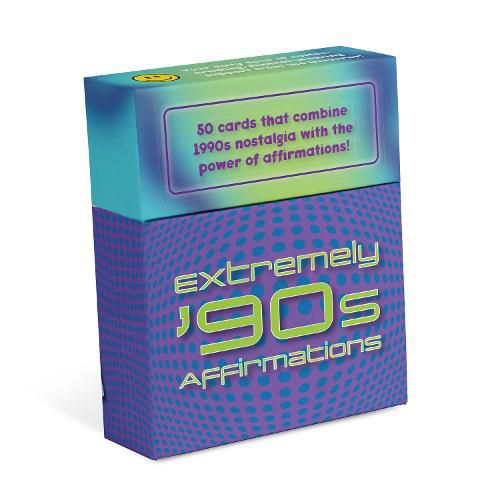 Cover image for Knock Knock Extremely 90s Affirmations Card Deck