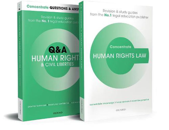 Cover image for Human Rights and Civil Liberties Revision Concentrate Pack: Law Revision and Study Guide