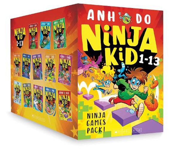 Cover image for Ninja Kid 1-13: Ninja Games Pack!