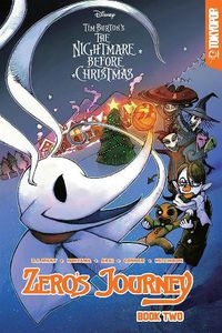 Cover image for Disney Manga: Tim Burton's The Nightmare Before Christmas - Zero's Journey Graphic Novel, Book 2