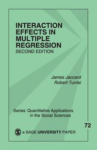 Cover image for Interaction Effects in Multiple Regression