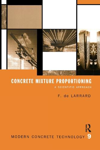 Cover image for Concrete Mixture Proportioning: A Scientific Approach