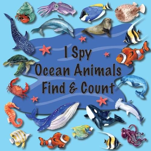 Cover image for I Spy Ocean Animals Find & Count