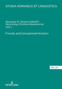 Cover image for Prosody and Conceptional Variation