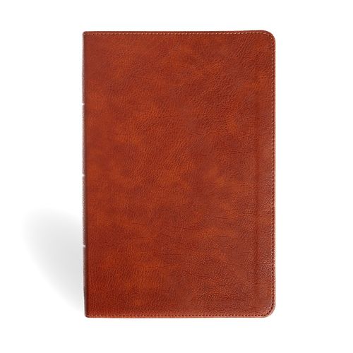 Cover image for NASB Personal Size Giant Print Bible, Burnt Sienna Leathertouch